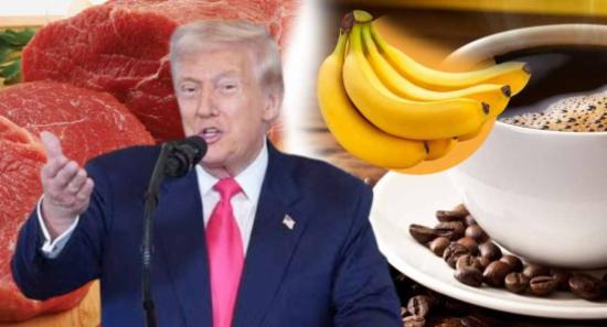 අහාරවලට පනවා තිබූ තීරුබදු බවත් කළ ජනපති ට්‍රම්ප්